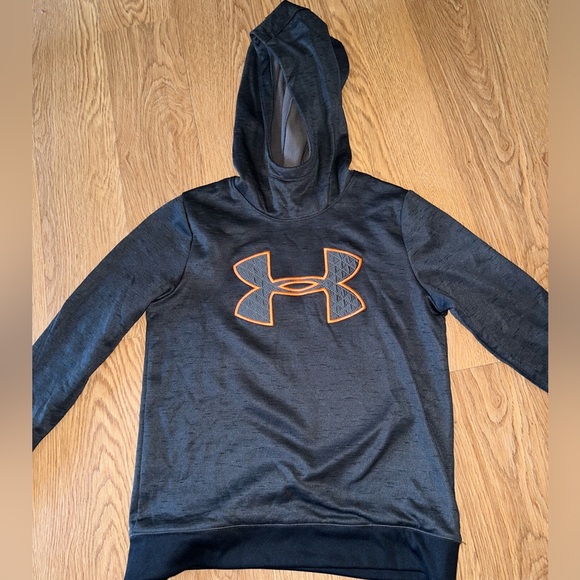 Under Armour sweatshirt hoodie cold gear size Medium grey - Picture 2 of 5